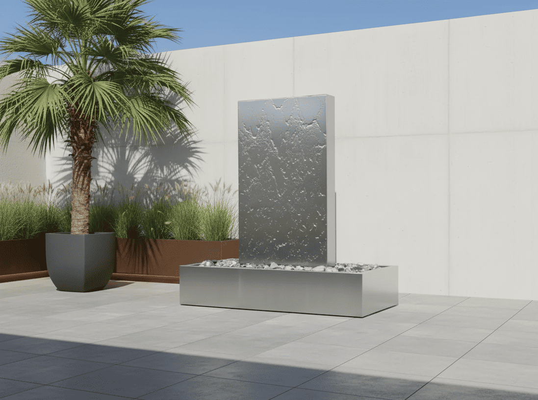 Edelstahlbrunnen Bochum