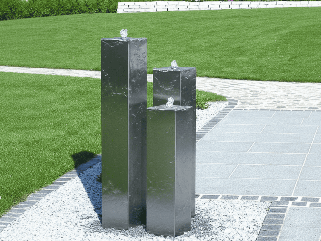 Edelstahlbrunnen Hamburg