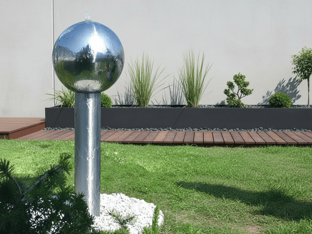 Edelstahlbrunnen Stuttgart